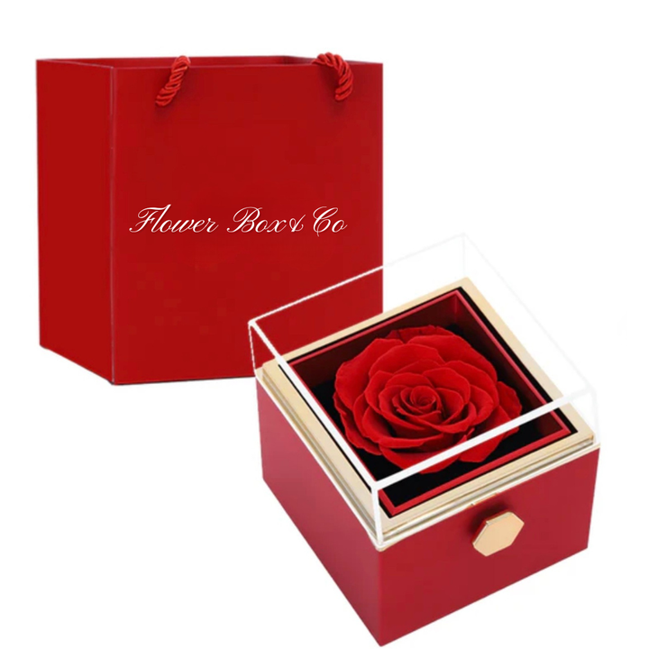 Eternal Rose Rotating Gift Box