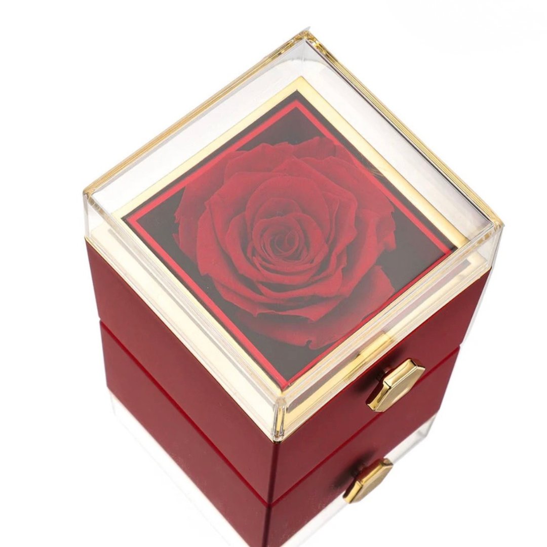 Eternal Rose Rotating Gift Box