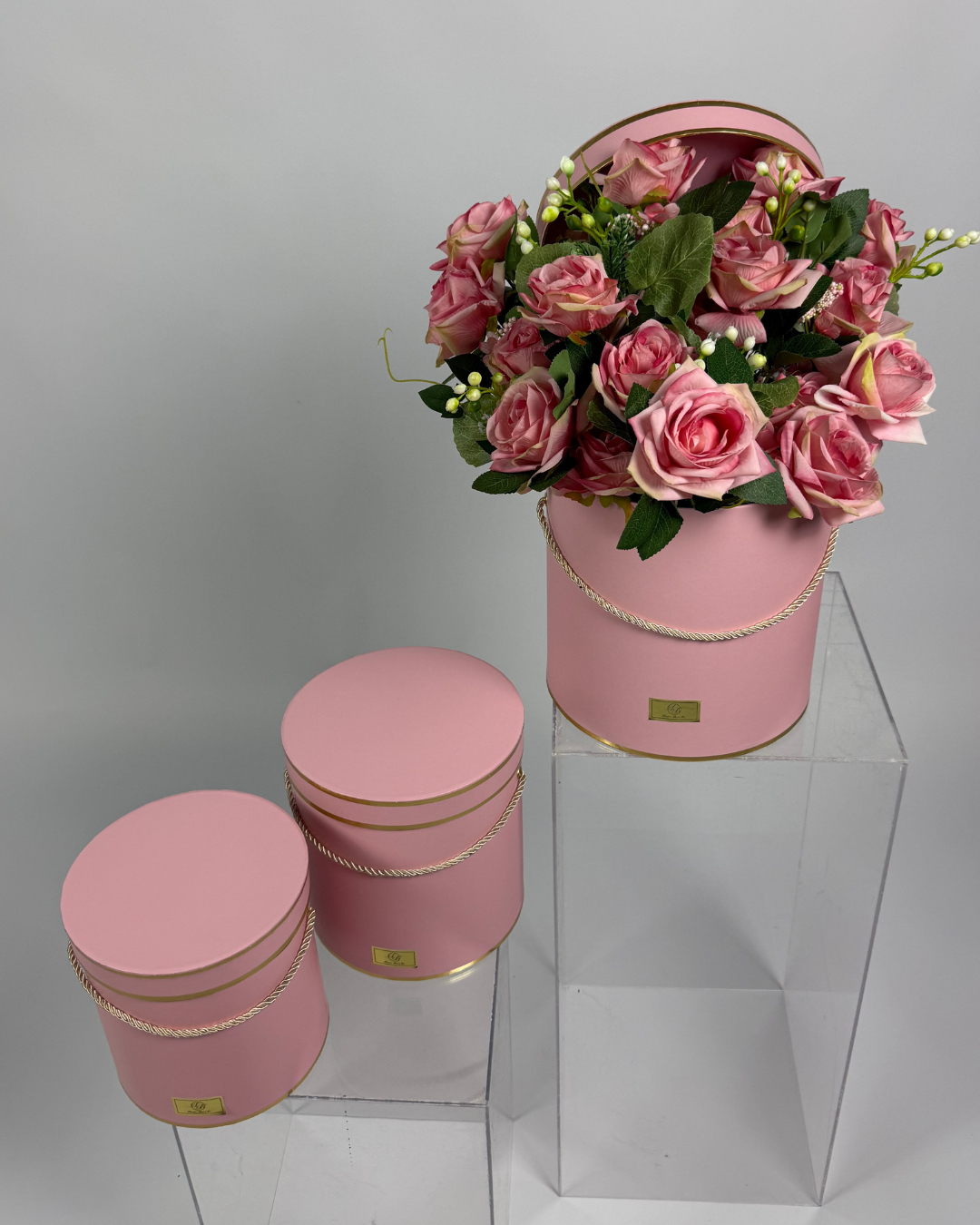Pink Forever Bloom Rose Box