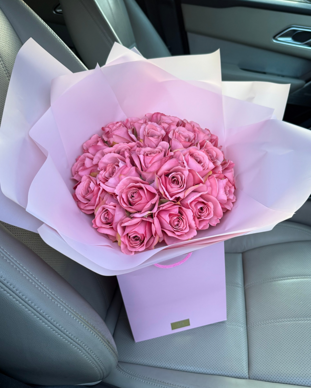 24 Pink Forever Roses