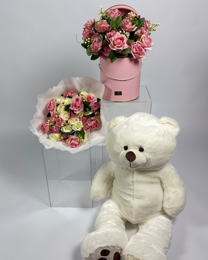 Pink Forever Bloom Rose Box