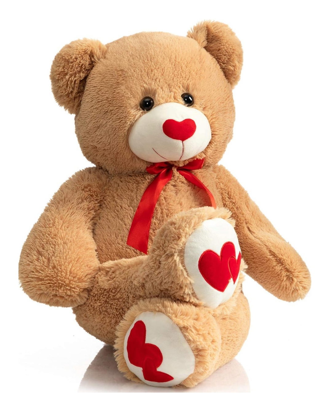 XL Soft Bear With Hearts