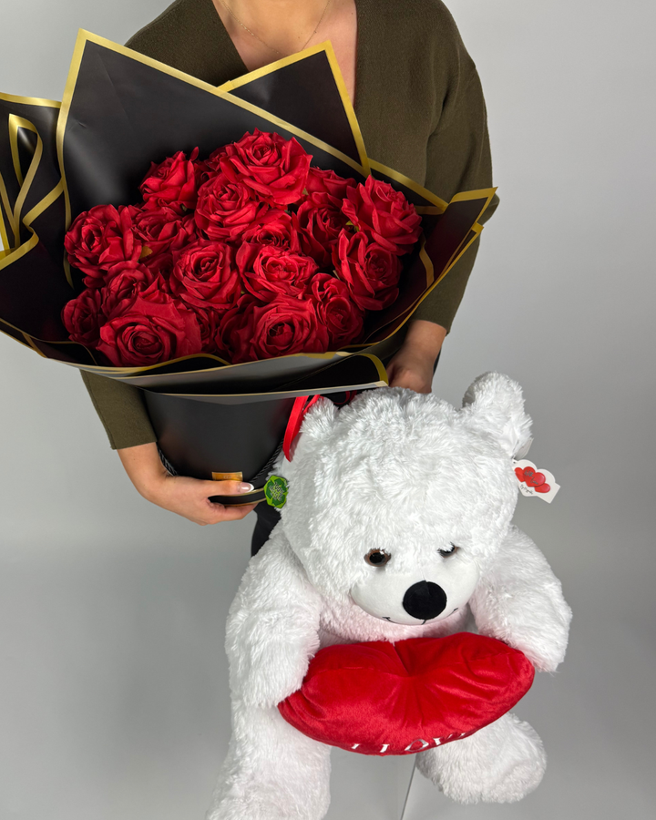 XL Red Forever Flower Box