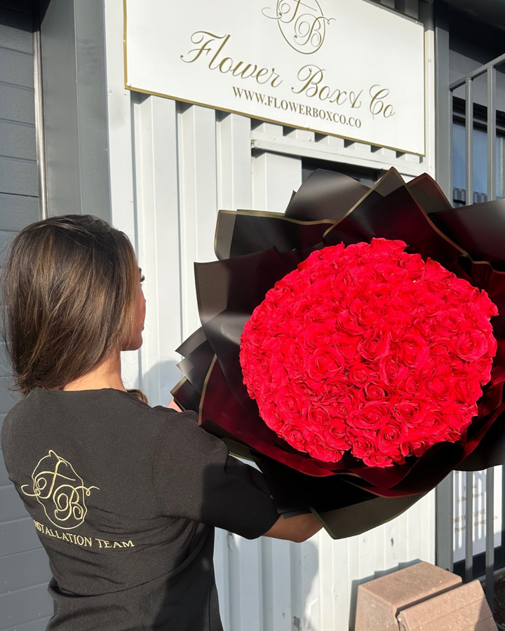 50 Red Forever Roses