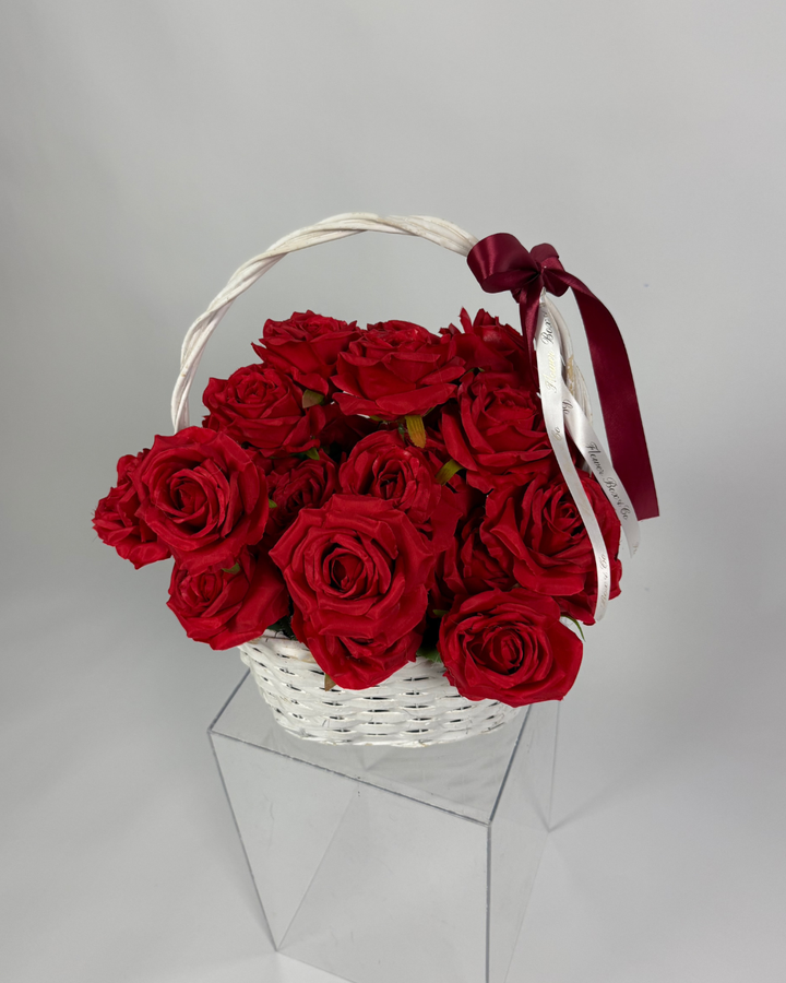 XXL Forever Rose Basket